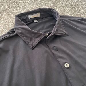 Large Black Peter Millar Polo